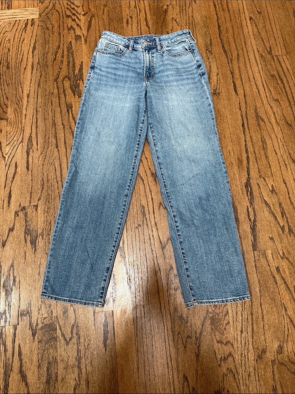 Old Navy Light Blue Denim Jeans with Contrast Stitching